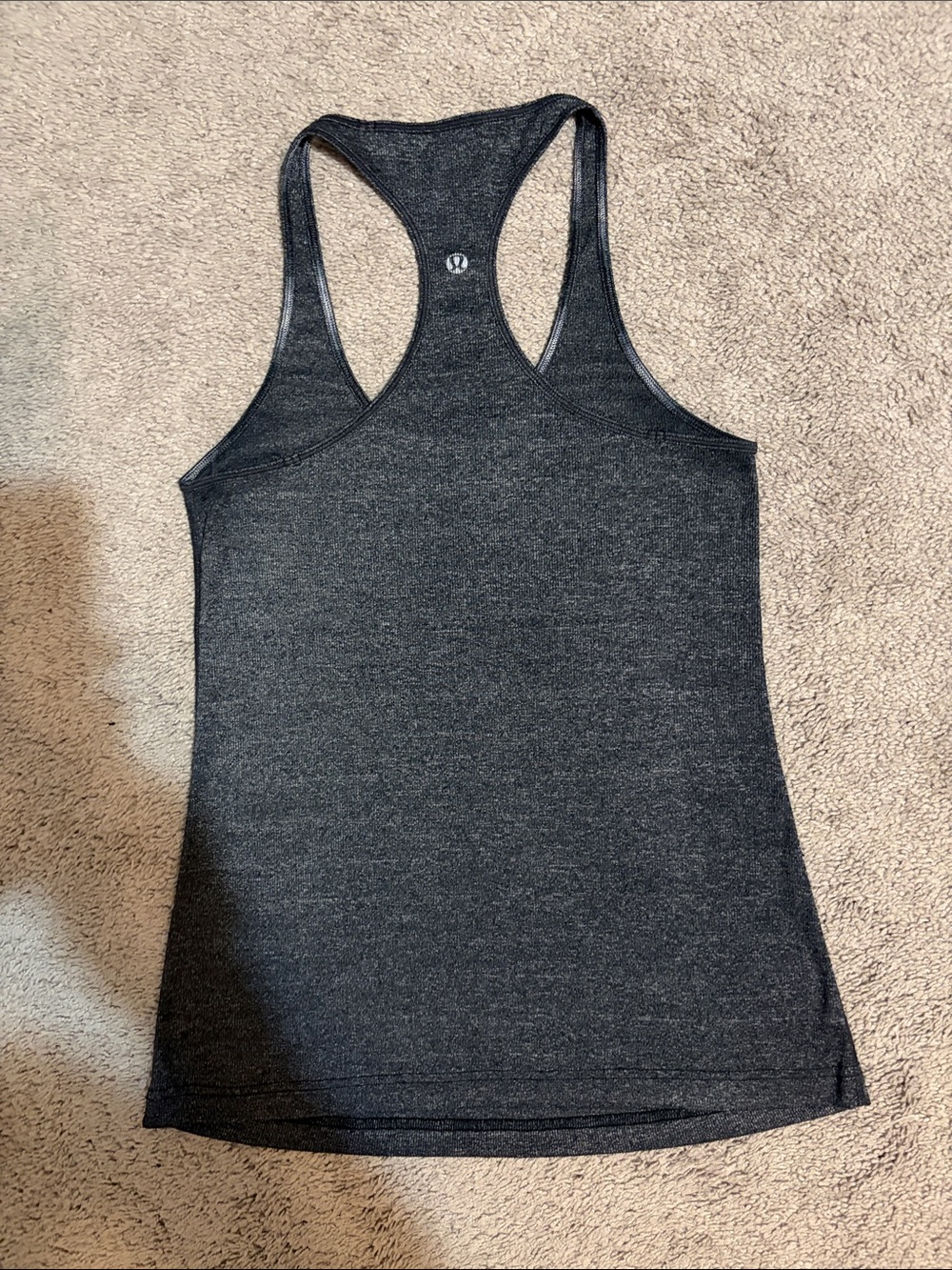 lululemon athletica Women’s Racerback Tank - Charcoal - Picture 2 of 3